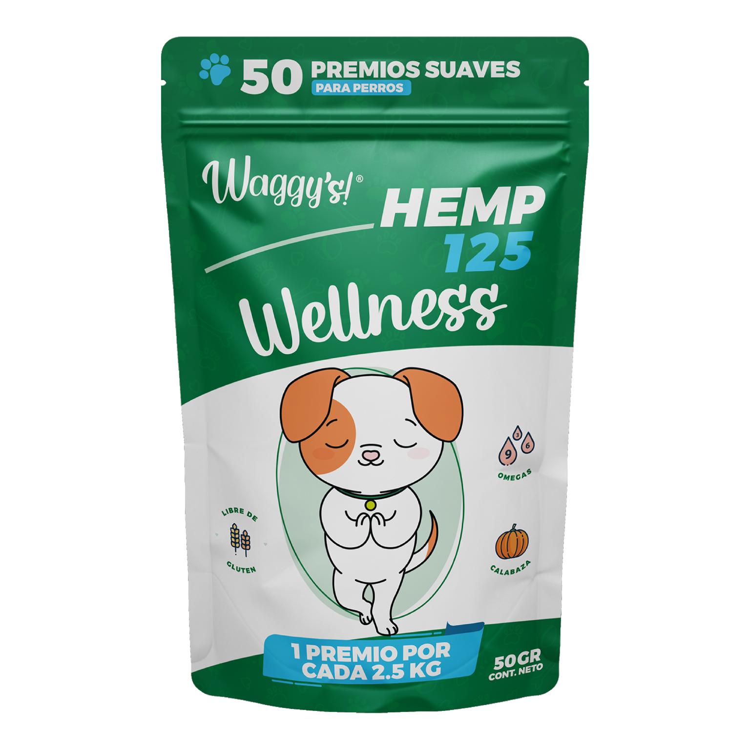 Aceite de Salmón y Oliva para Perros Relajante】Waggy's® –