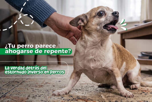 ¿Tu perro parece ahogarse de repente? La verdad detrás del estornudo inverso en perros