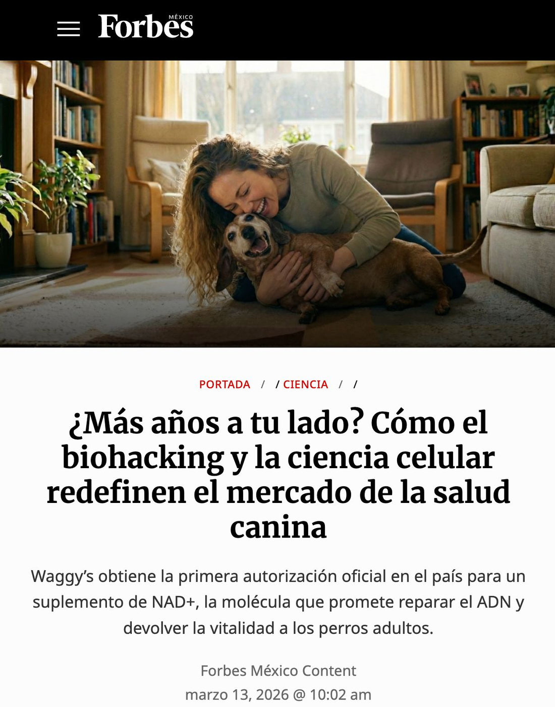 Waggy’s: innovación y ciencia en la nueva salud canina