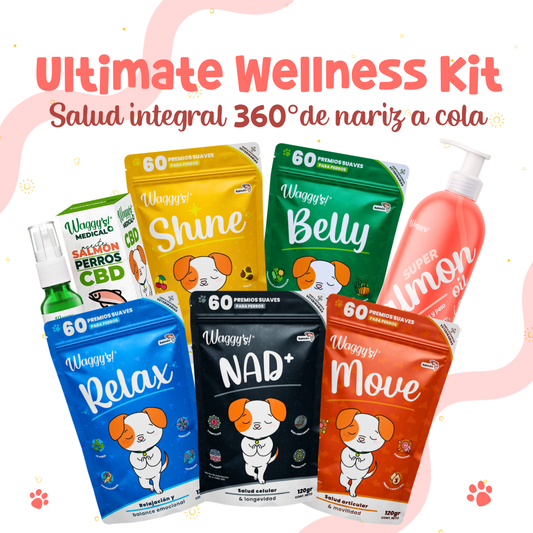 Paquete de Salud 360° para Perros | Waggy's Ultimate Wellness Kit