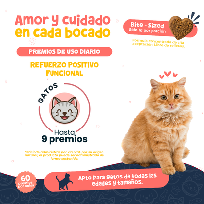 Premios Naturales y Nutritivos para Gatos | Waggy's Bites