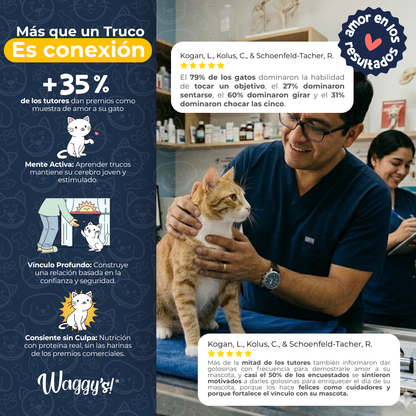 Premios Naturales y Nutritivos para Gatos | Waggy's Bites