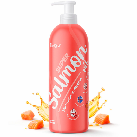 Salmón Silvestre con Omegas para Perros | Waggy's Super Salmon Oil