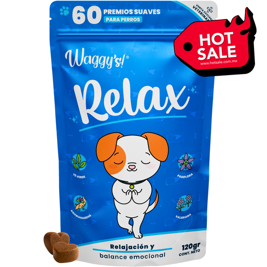 Relajante Natural para Ansiedad y Estrés en Perros | Waggy's Relax