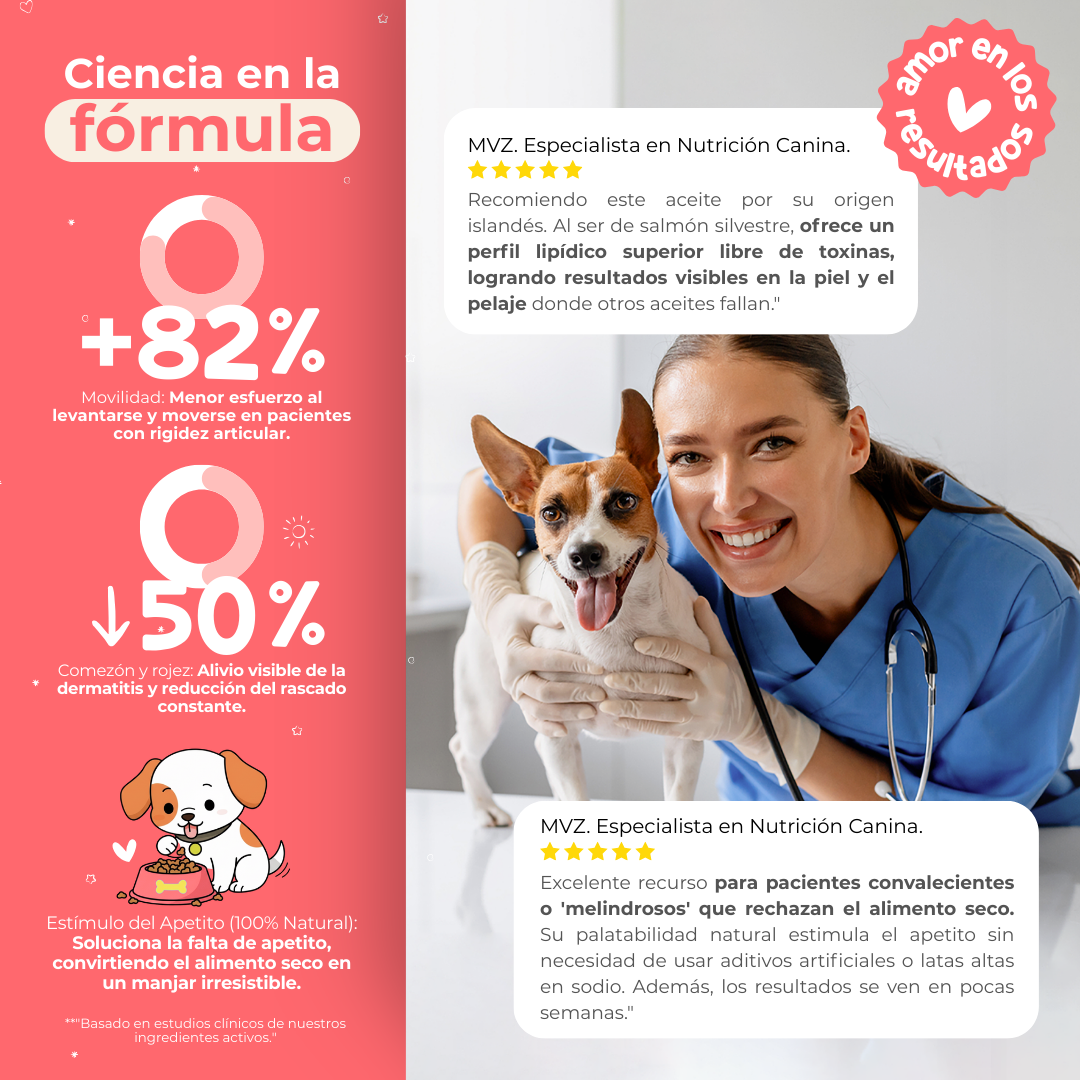 Salmón Silvestre con Omegas para Perros | Waggy's Super Salmon Oil