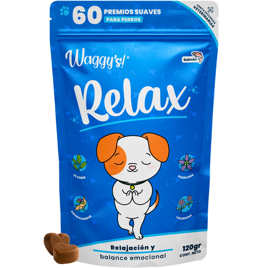 Relajante Natural para Ansiedad y Estrés en Perros | Waggy's Relax