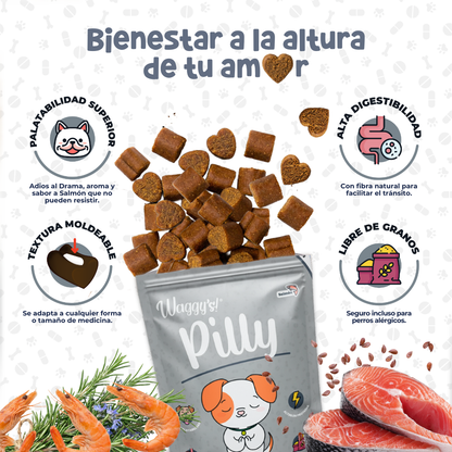 Envoltorios de Pastillas para Perros | Waggy's Pilly