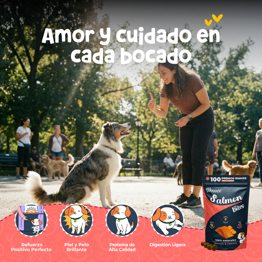 Premios Naturales para Entrenamiento de Perros | Waggy's Bites