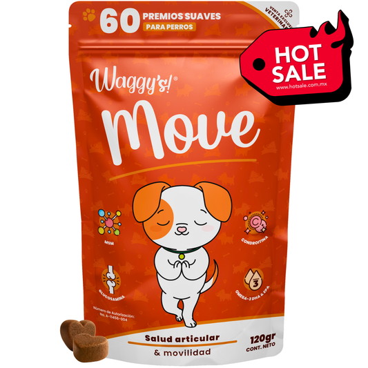 Suplemento Articular para Movilidad y Dolor en Perros | Waggy's Move