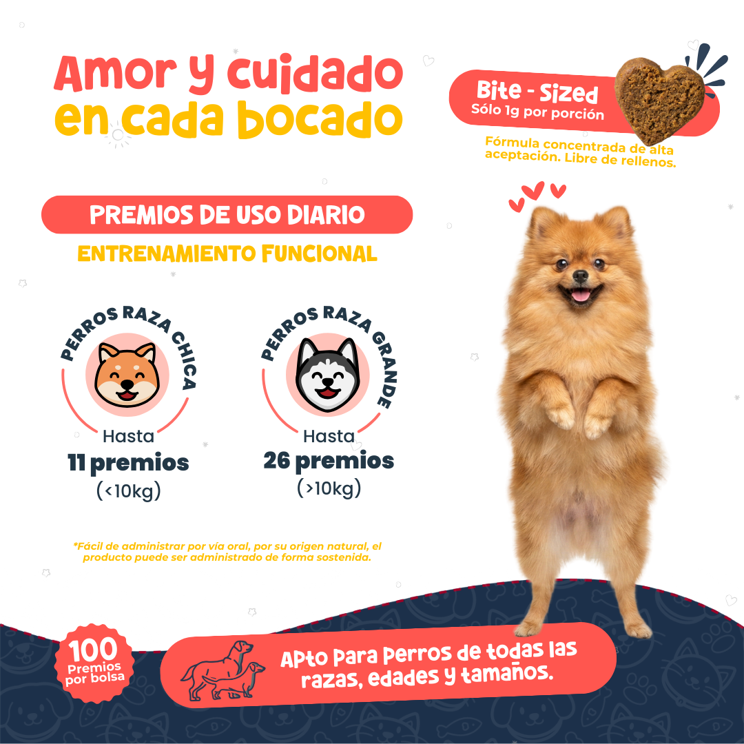 Premios Naturales para Entrenamiento de Perros | Waggy's Bites