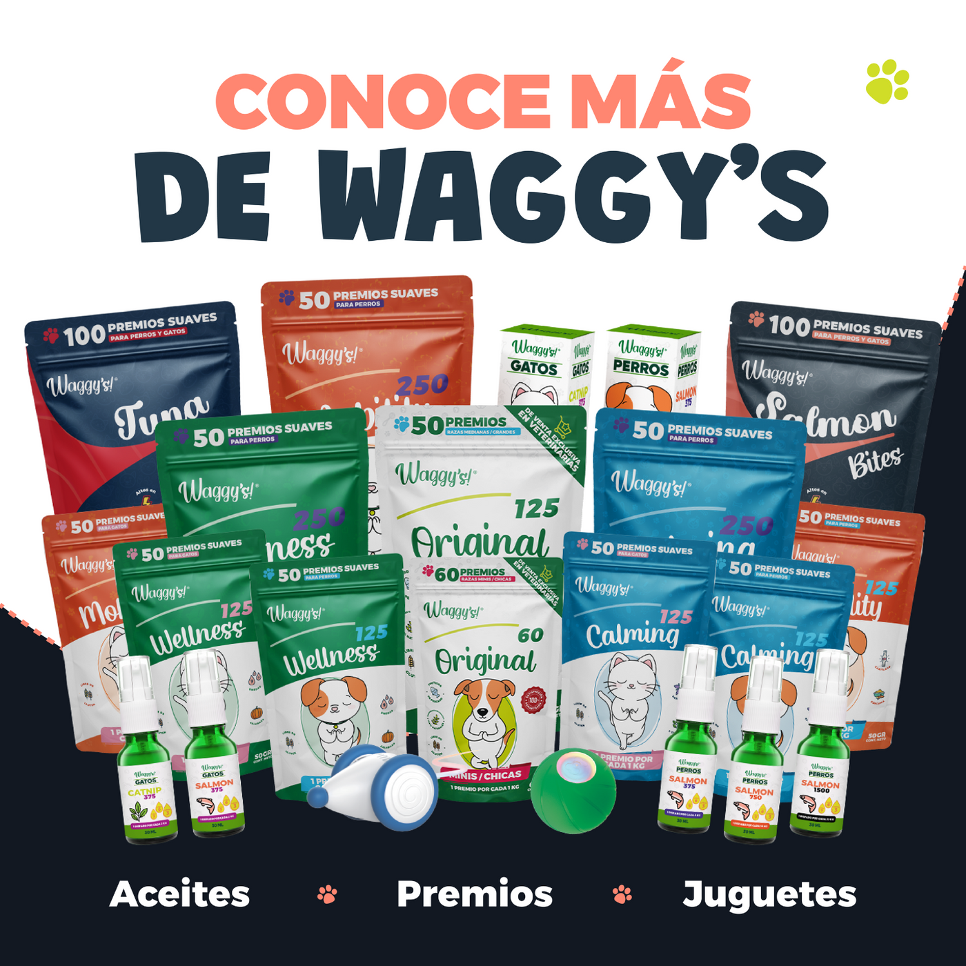 Waggy's® Bites (Salmón / Atún)