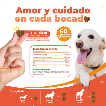 Suplemento Articular para Movilidad y Dolor en Perros | Waggy's Move