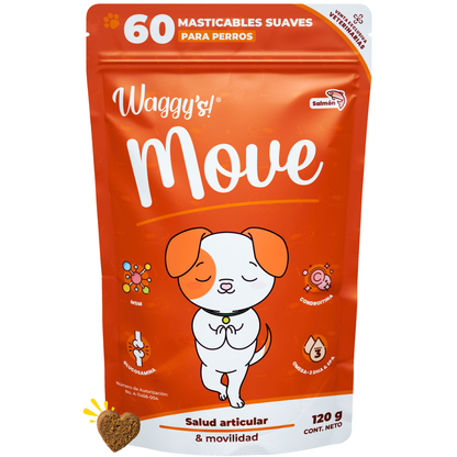 Suplemento Articular para Movilidad y Dolor en Perros | Waggy's Move