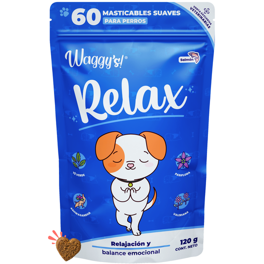 Relajante Natural para Ansiedad y Estrés en Perros | Waggy's Relax