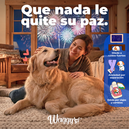 Natural Relaxant for Anxiety and Stress in Dogs | Waggy's Relax
